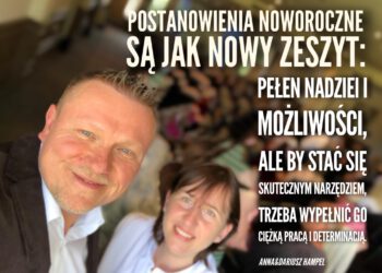 Postanowienia noworoczne, są jak nowy zeszyt.